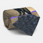 John Frew - Grizzly Bear Krawatte (Gerollt)