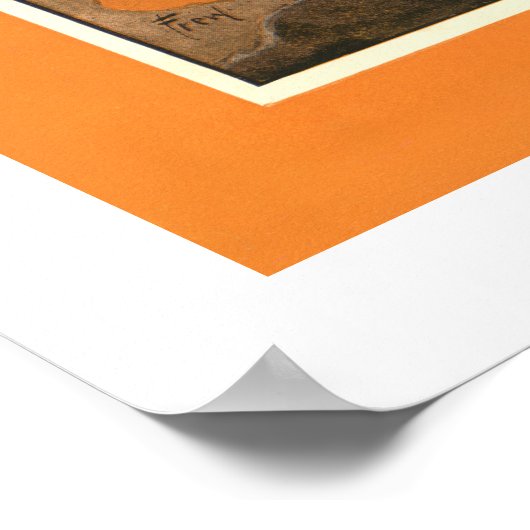 John Frew - Grizzly Bear Rag Poster (Ecke)