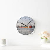 John G. Munson clock Runde Wanduhr (Zuhause)