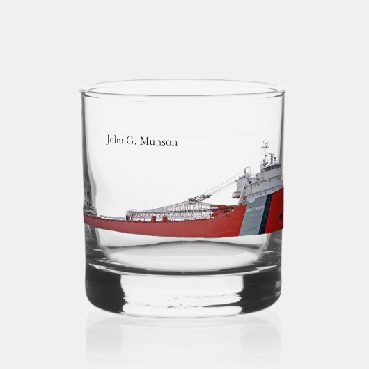 John G Munson glass Whiskyglas (Vorderseite)