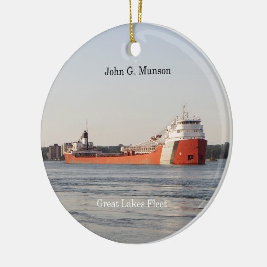 John G Munson Keramikornament (Links)