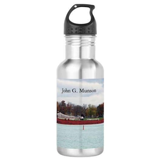 John G. Munson Port Huron Wasserflasche (Vorderseite)