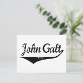 John Galt Postkarte (Stehend Vorderseite)