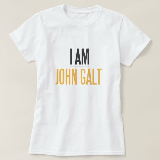 John Galt T-Shirt (Design vorne)