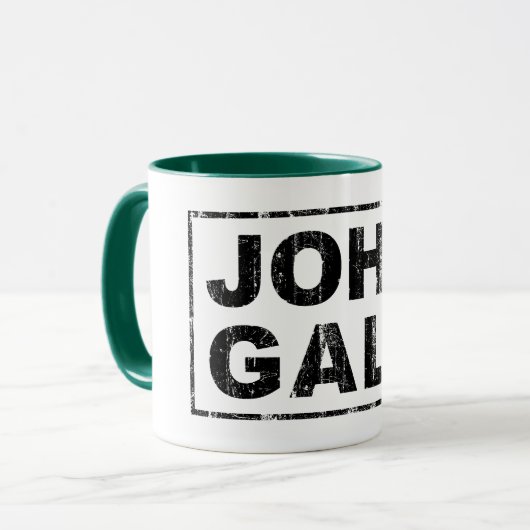 John Galt Tasse (Vorderseite Links)
