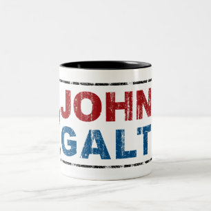 John Galt Zweifarbige Tasse