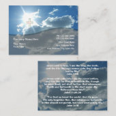 John-Gewohnheit religiös Visitenkarte (Vorne/Hinten)