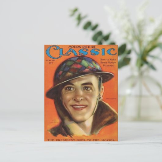 John Gilbert 1926 Vintag Postkarte (Stehend Vorderseite)