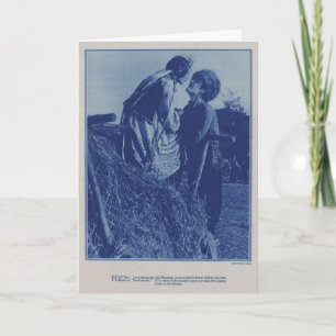 John Gilbert Renee Adoree 1928 Produktions-Foto Karte