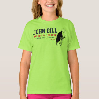 John Gill Eagle Girls Jersey V-Neck T-Shirt