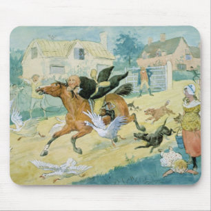 John Gilpin, der nach Edmonton reitet Mousepad