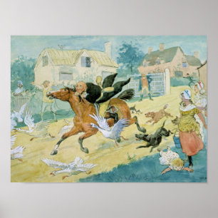 John Gilpin reitet auf Edmonton Poster