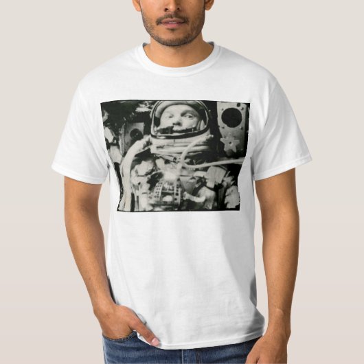 John Glenn auf dem historischen Flug von T-Shirt (Vorderseite)