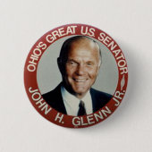 John Glenn-jr. - Knopf Button (Vorderseite)