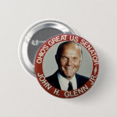 John Glenn-jr. - Knopf Button (Vorne & Hinten)