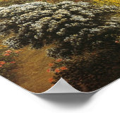 John Glover - Künstlerhaus + Garten, Mills Plains Poster (Ecke)