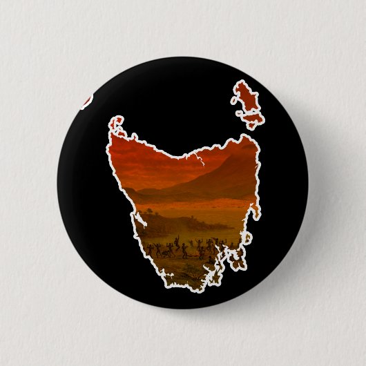 John Glover Van Diemen Land Tasmania Aborigine Button (Vorderseite)