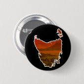 John Glover Van Diemen Land Tasmania Aborigine Button (Vorne & Hinten)