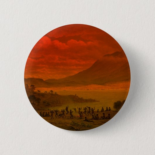 John Glover Van Diemen Land Tasmania Aborigine Button (Vorderseite)