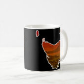 John Glover Van Diemen Land Tasmania Aborigine Kaffeetasse (VorderseiteRechts)