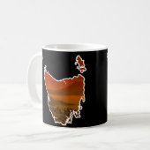 John Glover Van Diemen Land Tasmania Aborigine Kaffeetasse (Vorderseite Links)