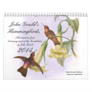 John Goulds Kolibris 2014 Kalender