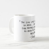 John-Grün die Störung in unserer Stern-Tasse Kaffeetasse (Vorderseite Links)