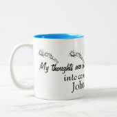 John-Grün-inspirierte Tasse (Links)