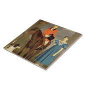 John Gubbins Newton und seine Schwester Mary, Fliese (Seite)