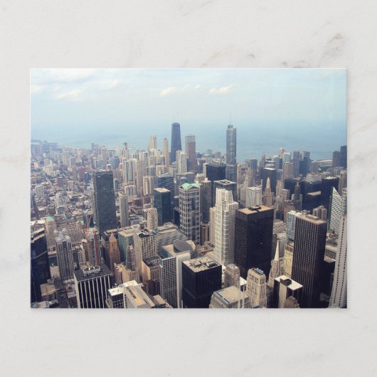 John Hancock Centre und Trump Tower, Chicago Postkarte (Vorderseite)