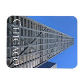 John Hancock Gebäude Chicago, Illinois Magnet (Horizontal)