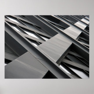 John Hancock Tower - Cross Bracing Poster