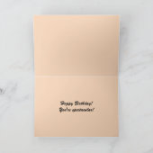 John Happy Birthday, Delicate Arch, Arches Utah Karte (Innenseite)