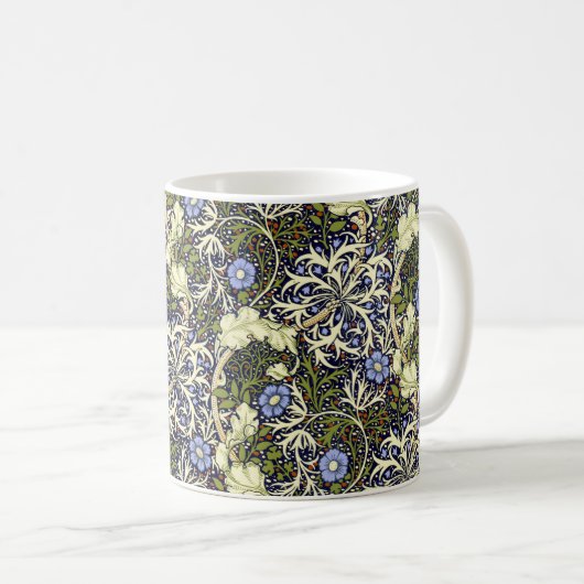 John Henry Dearle Seaweed Pattern Kaffeetasse (VorderseiteRechts)