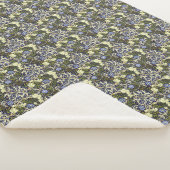 John Henry Dearle Seaweed Pattern Sherpadecke (3/4)