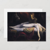 John Henry Fuseli Postcard Postkarte (Vorne/Hinten)