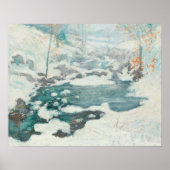 John Henry Twachtman - Icebound Poster (Vorne)