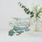 John Henry Twachtman - Icebound Postkarte (Stehend Vorderseite)