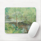 John Henry Twachtman - The White Bridge Mousepad (Mit Mouse)