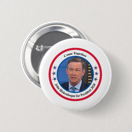 John Hickenlooper Button (Vorne & Hinten)