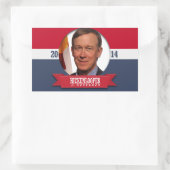 JOHN HICKENLOOPER CAMPAIGN RECHTECKIGER AUFKLEBER (Tasche)