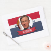 JOHN HICKENLOOPER CAMPAIGN RECHTECKIGER AUFKLEBER (Umschlag)