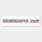 John Hickenlooper Präsidentschaftskandidat 2020 Autoaufkleber (Vorne)