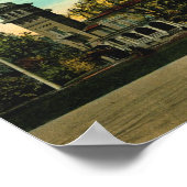 John Hopkins Herrenhaus, Baltimore, Maryland Vinta Poster (Ecke)