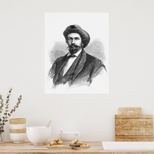 John Hunt Morgan Poster (Küche)