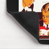 John ist nicht wirklich dumm mousepad (Ecke)