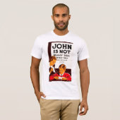 John ist nicht wirklich stumpf T-Shirt (Vorne ganz)