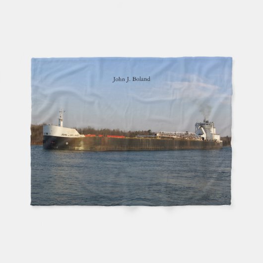 John J. Boland Fleece Decke (Vorderseite (Horizontal))