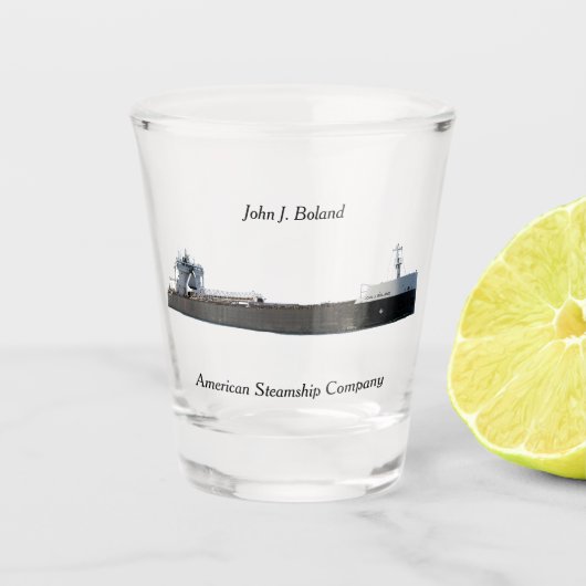 John J. Boland hat Glas gedreht (Vorderseite)