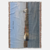 John J. Boland wirft Decke (Vorderseite Vertikal)